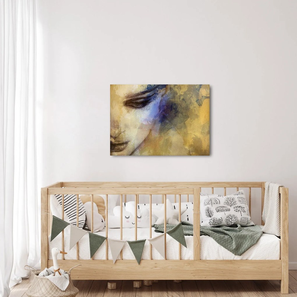 Tablou - Portretul femeii, desen (70x50 cm)