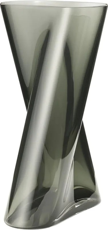 Vază de sticlă Lituus fum, mare - Georg Jensen