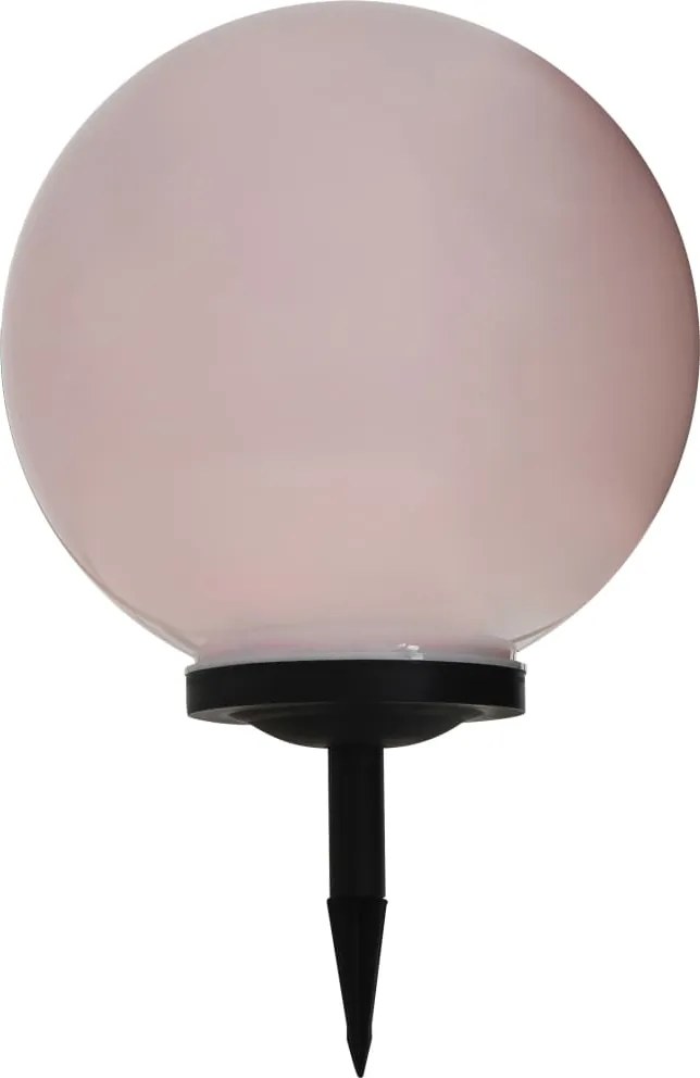 vidaXL Lampă solară de exterior cu LED, 40 cm, RGB, sferic