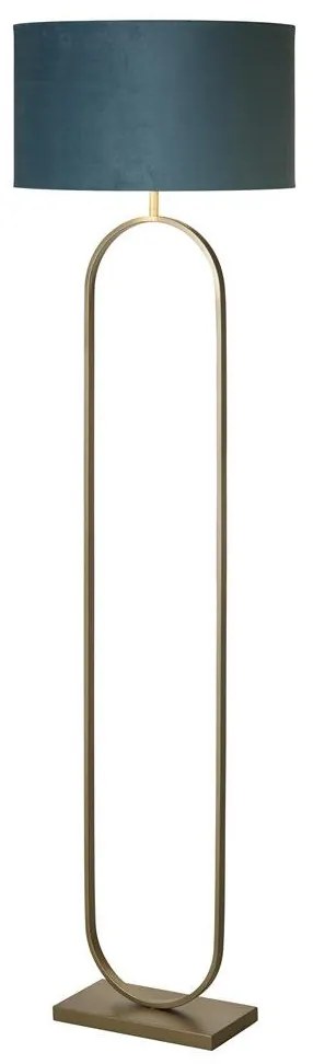 Lampadar/Lampa de podea decorativa Modish bronz/teal