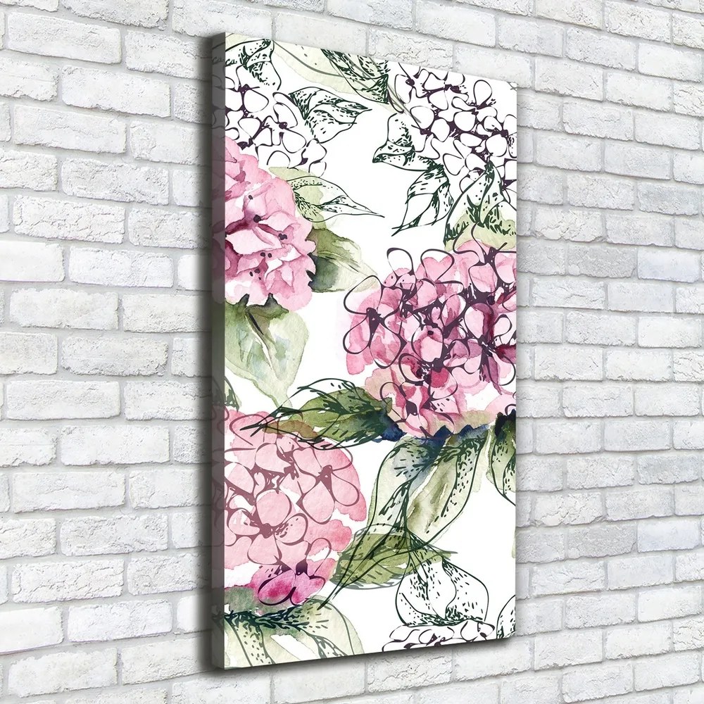 Imprimare tablou canvas Hortensie