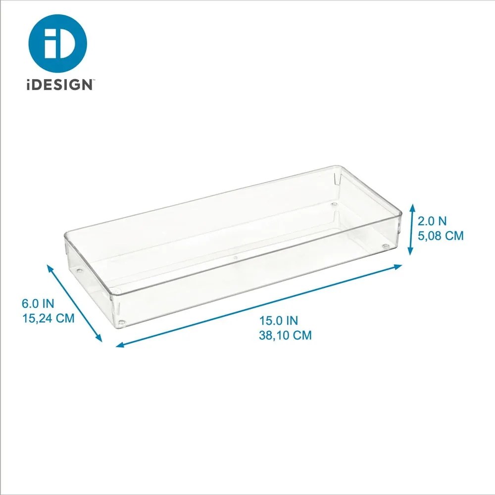 Organizator pentru sertare din plastic reciclat Basic – iDesign