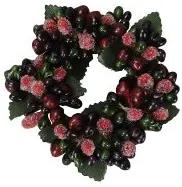 Suport pentru lumanare Crimson Berries 8 cm
