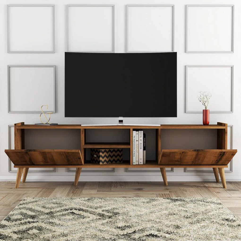 Masă TV Lotus Walnut