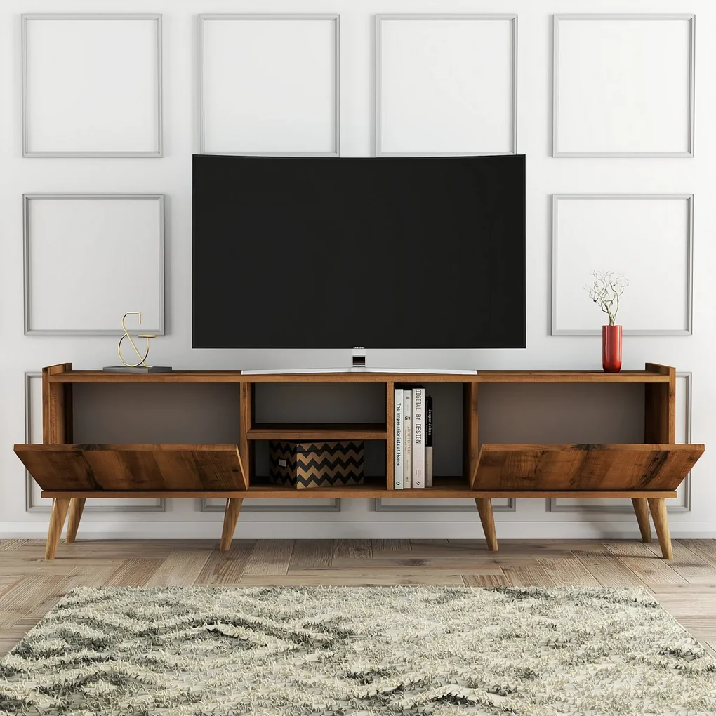 Masă TV Lotus Walnut