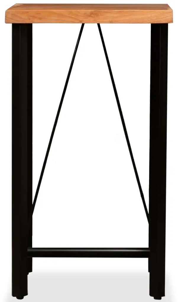 245435 vidaXL Masă de bar, lemn masiv de acacia, 60 x 60 x 107 cm