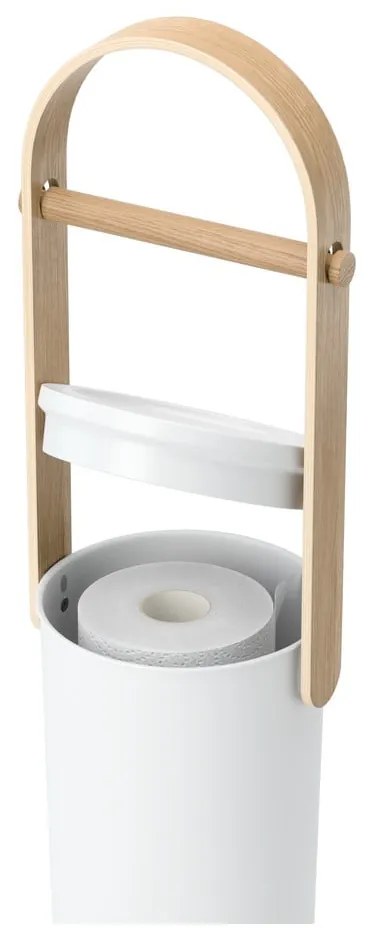 Suport pentru hârtie igienică alb din plastic Bellwood – Umbra