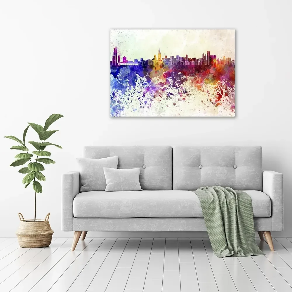 Tablou canvas Colorat chicago