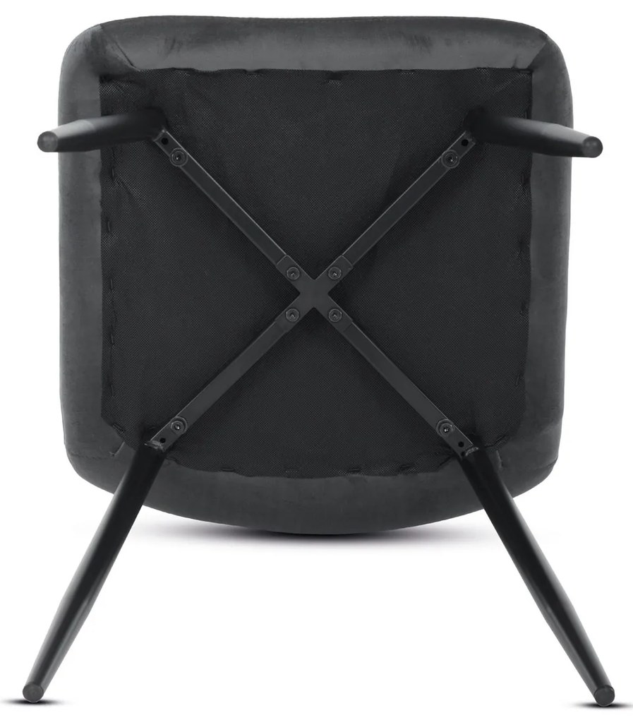 Set de scaune de sufragerie CT-281 GREY4, 4 buc