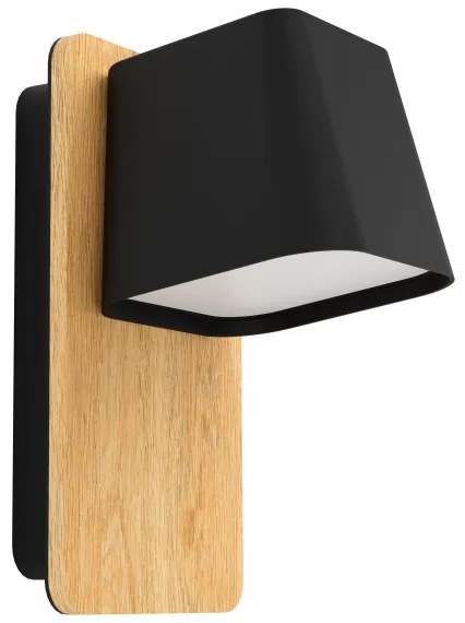 Aplică Eglo 390009 RUSCIO 1xE27/40W/230V negru/maro