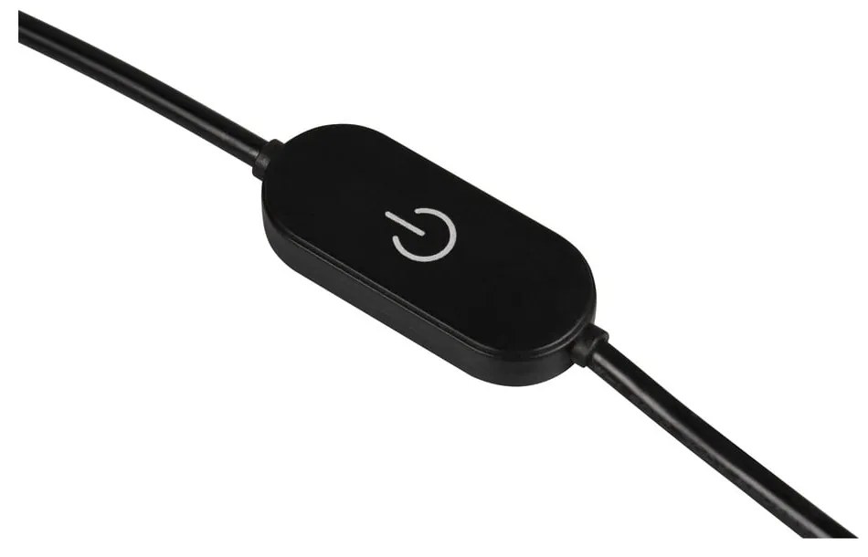 Veioză neagră-bronz LED (înălțime 14 cm) Orbit – Trio Select