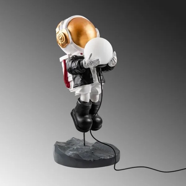 Lampă de noptieră pentru copii ASTRONAUT 1xE14/40W/230V, cupru