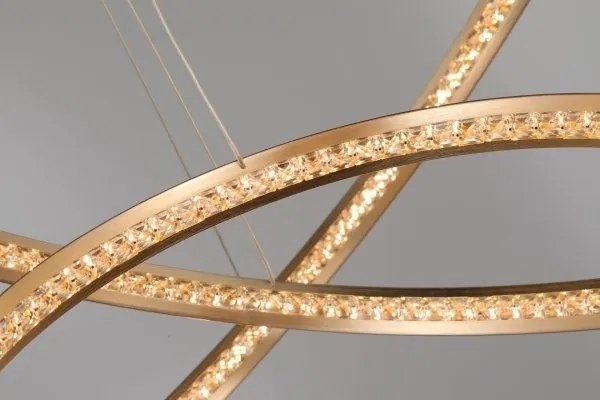 Lustra LED suspendata design modern circular Brighton 3 GO