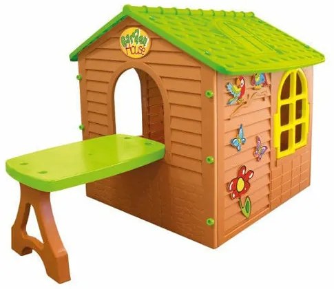 Casuta pentru copii MochToys Garden House cu masuta