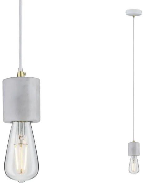 Lustră pe cablu 1xE27/20W NORDIN 230V Paulmann 79750