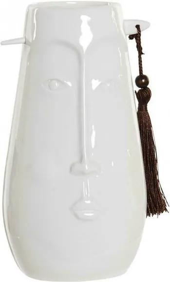 Maisie Vaza inalt, Ceramica, Alb