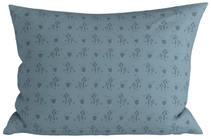 Set 2 huse decorative pentru perne FOXIVA 40x60 cm, gri