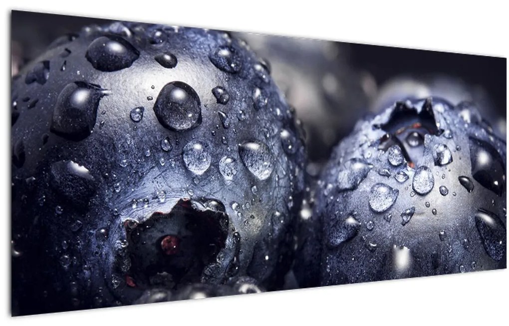 Tablou cu fructe cu picături de apă (120x50 cm)