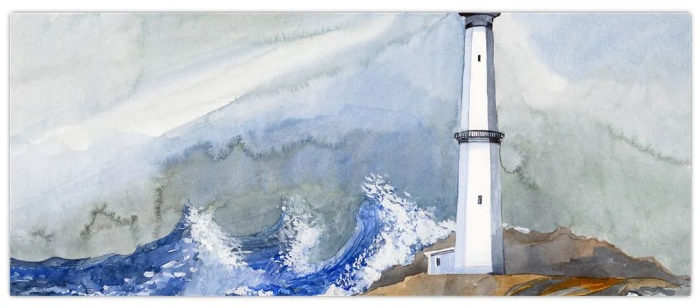 Tablou cu pictura farului (120x50 cm)