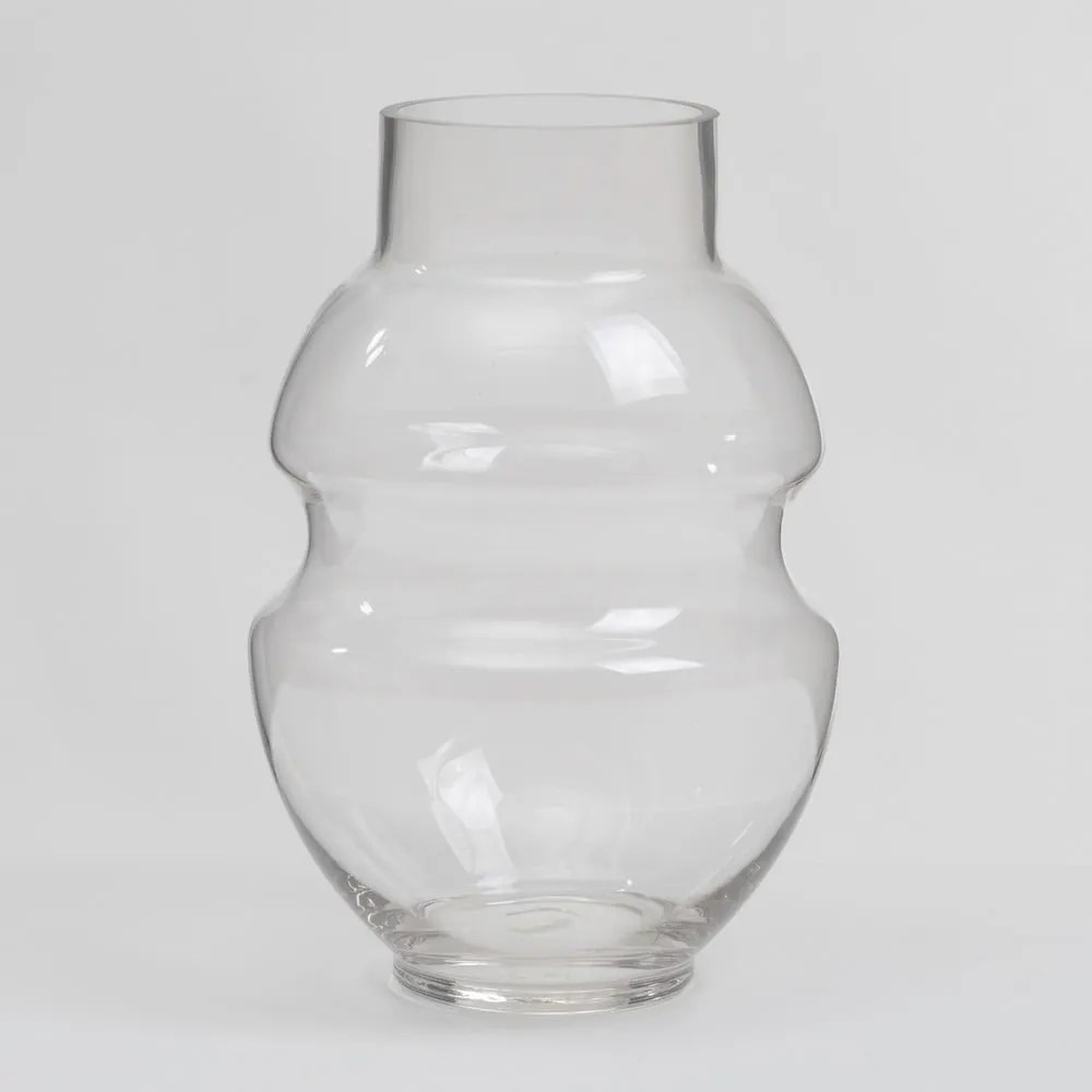 Vază din sticlă (înălțime 25 cm) Clara – Casa Selección