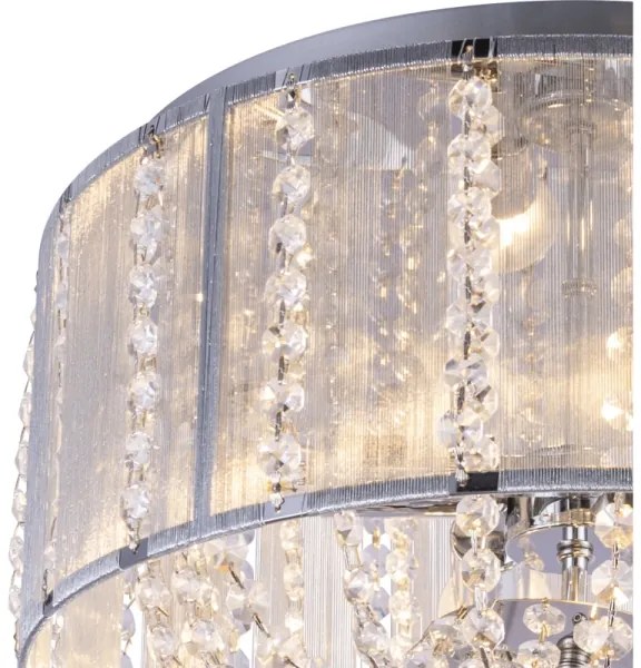 Globo 15091D - Plafonieră de cristal WALLA 4xE14/40W/230V