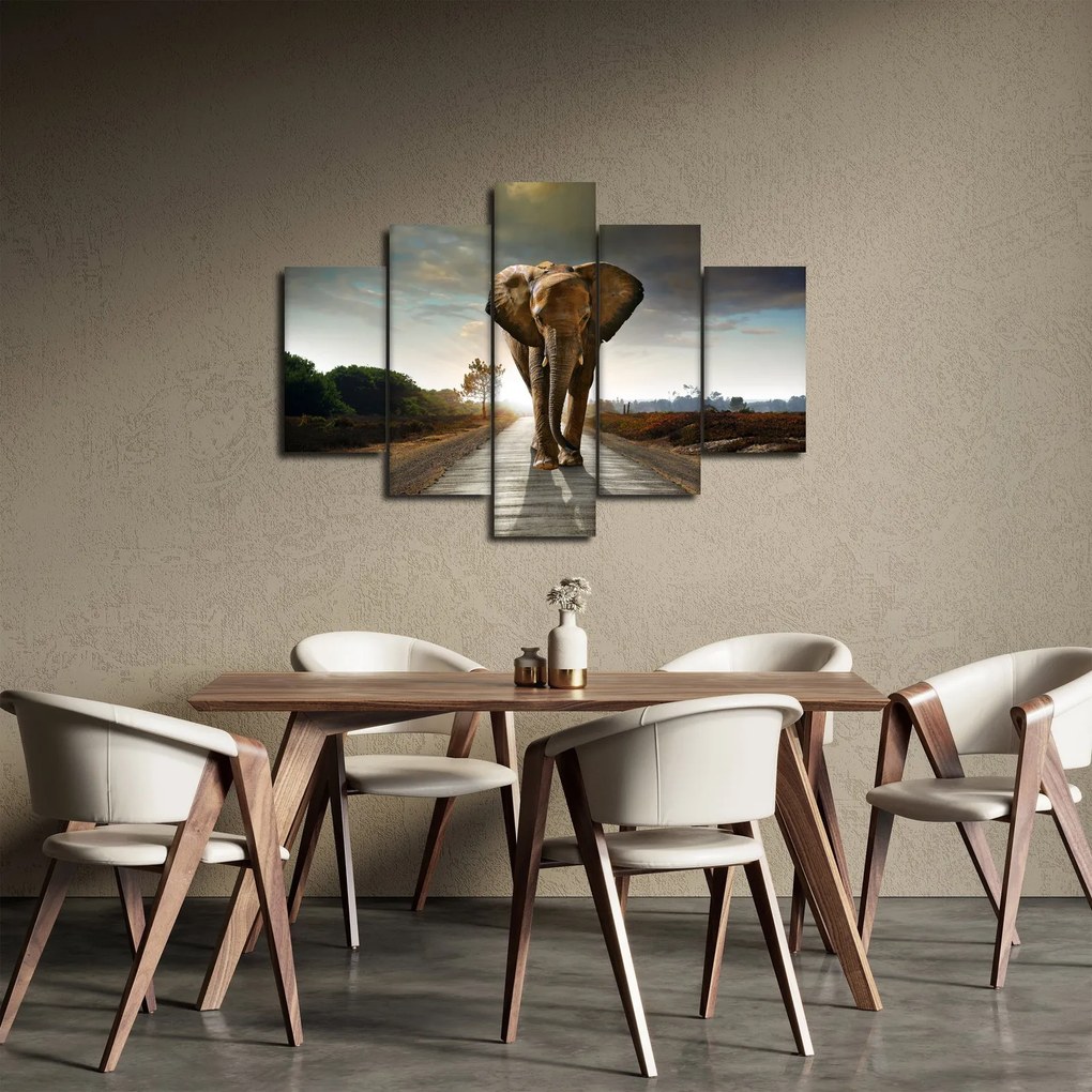 Tablou cu elefant (150x105 cm)