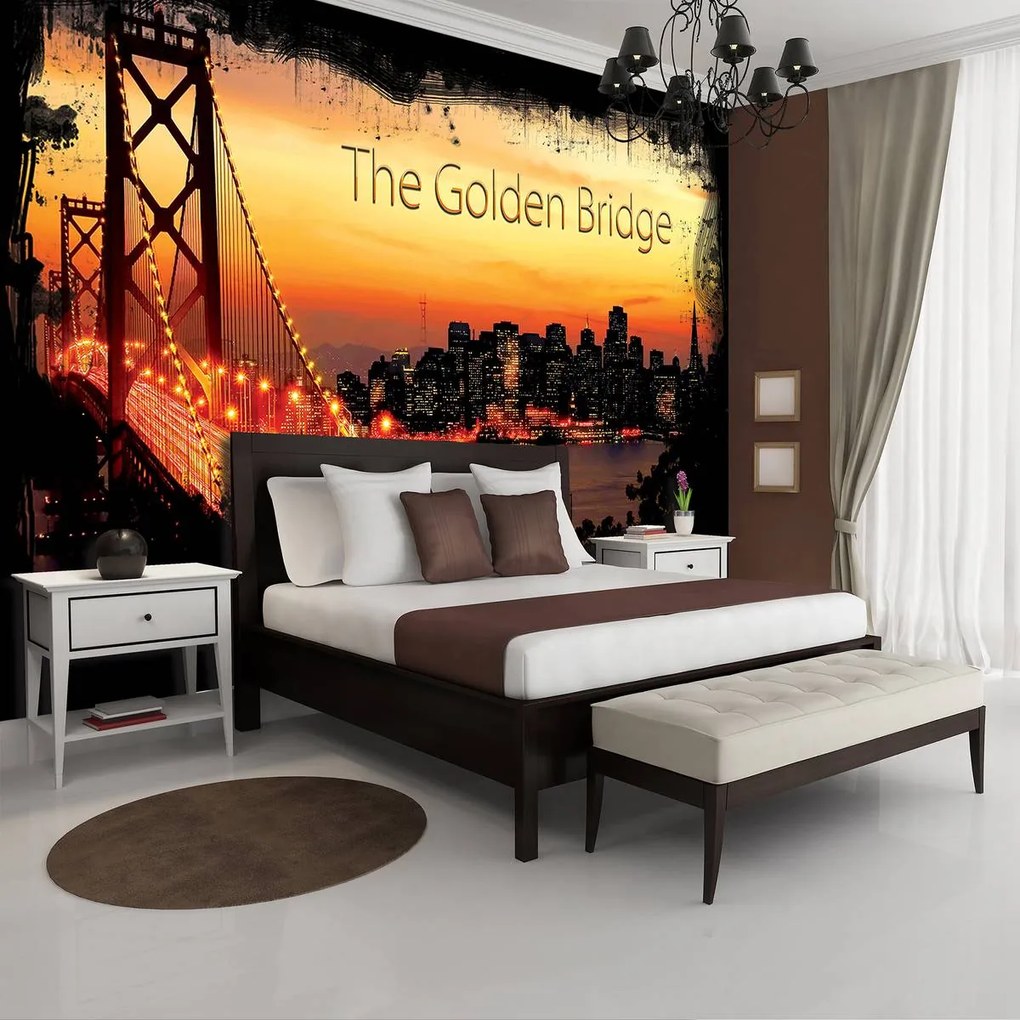 Fototapet - Golden Gate Bridge (152,5x104 cm)