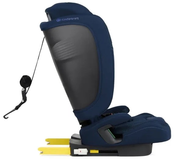 KINDERKRAFT - Scaun auto FIX2GO i-Size 76-150 cm, albastru