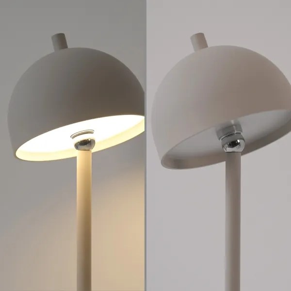 Schöner Wohnen 19244-39 - Lampă de masă LED BELLIS, dimabilă, 2,5W/5V, IP54, gri
