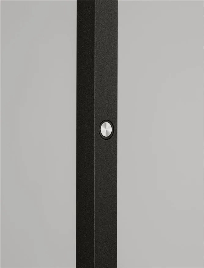 Lampa LED dimabila de podea directionabila TENSO negru