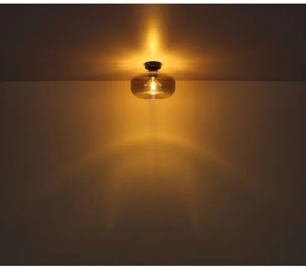 Lustră aplicată GIUSEPPE 1xE27/40W/230V gri Globo 15566D