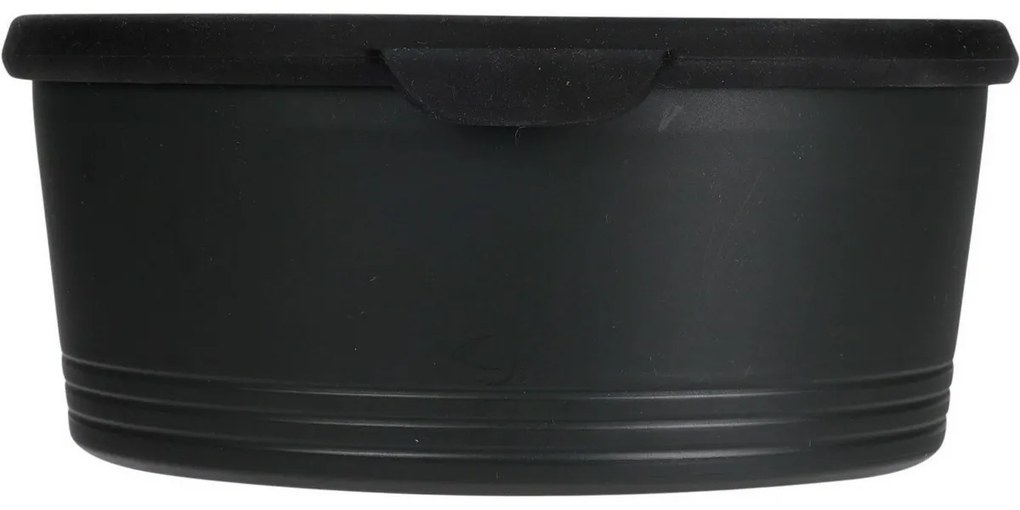 Set de caserole din plastic EH 3 buc, antracit