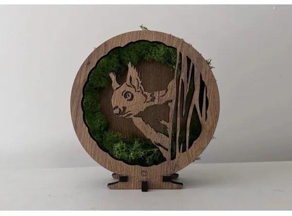 Li-Go 23625/DUB2 - Lampă de masă decorativă LED dimabilă, 12W/230V, 20x22 cm, finisaj stejar