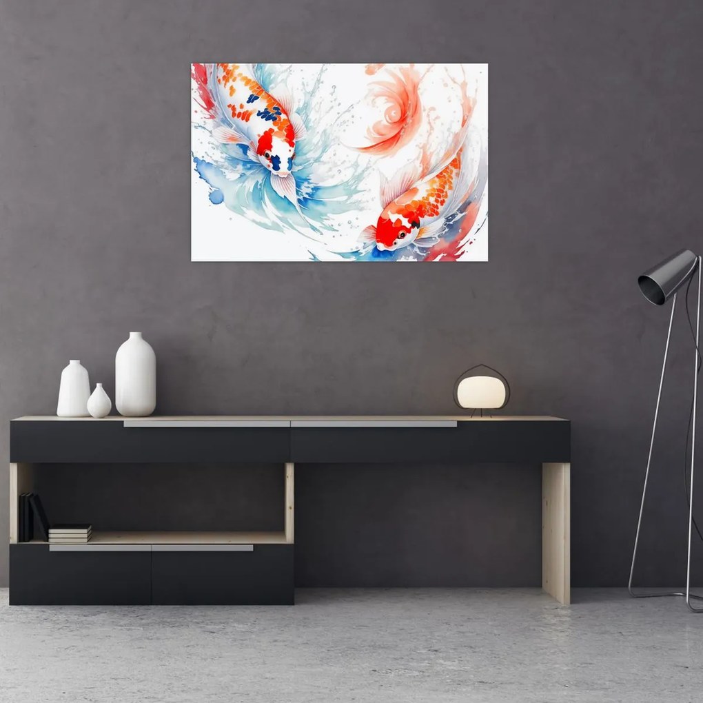 Tablou - Pește (90x60 cm)