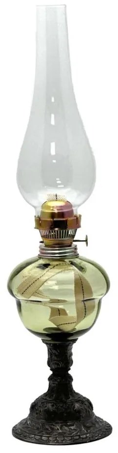 Lampă cu petrol BARBORA 54 cm verde pădure