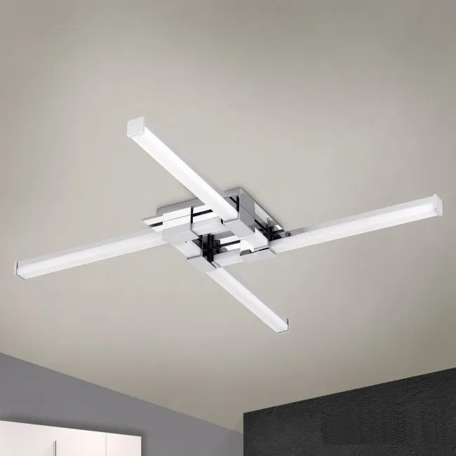 Plafoniera LED cu protectie IP44 Argo DL 7-636/4 chrom OR