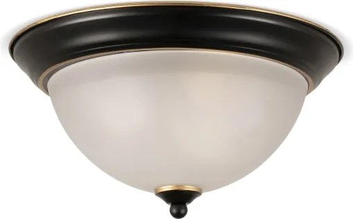 BRILAGI - Plafonieră FRESCO 2xE27/40W/230V diam. 28 cm negru/auriu