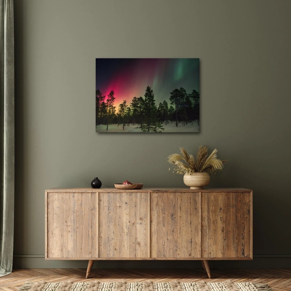 Tablou cu Northern Lights (70x50 cm)