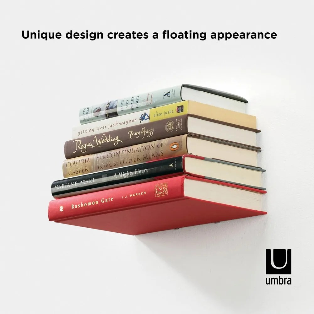 Rafturi argintii 3 buc. din metal 14 cm Conceal – Umbra