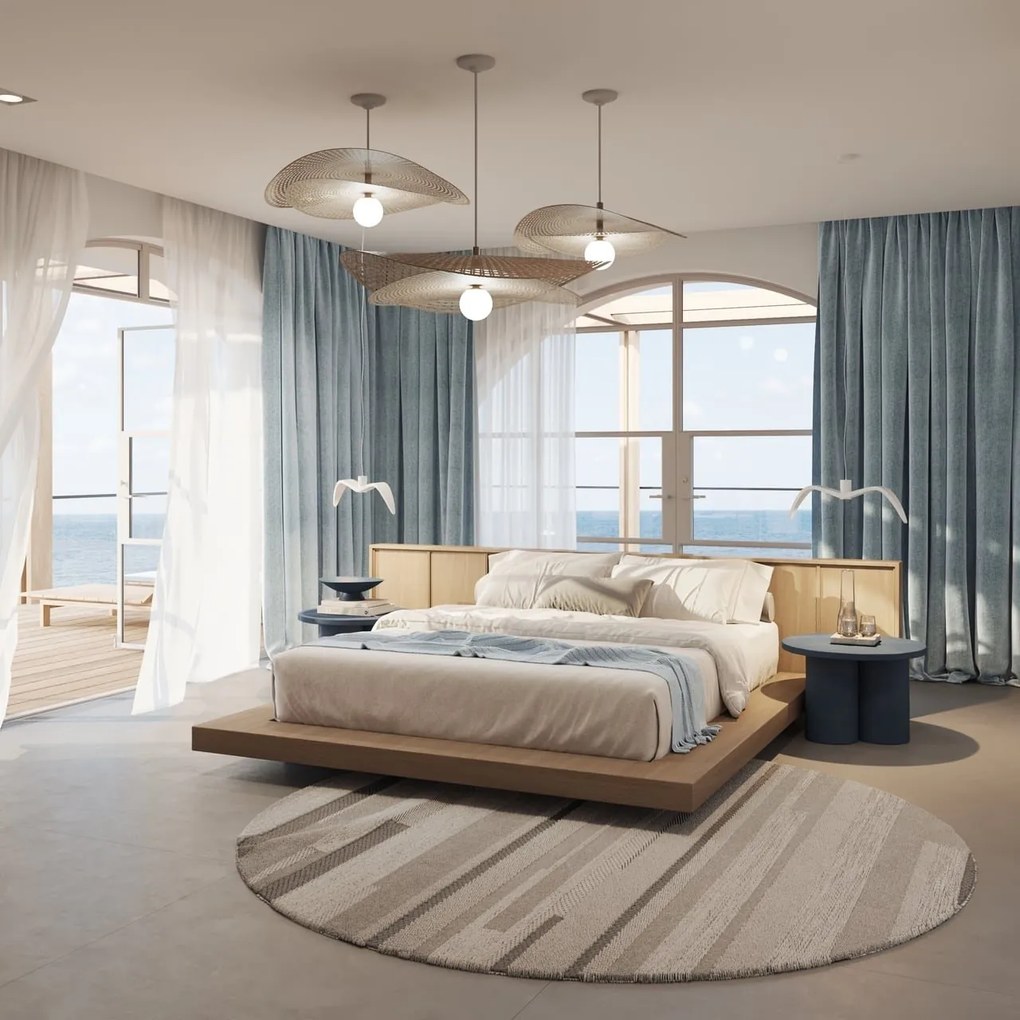 Saltea cu arcuri pocket Ocean's Dream 130×200 cm, fermitate medie, 30 cm înălțime
