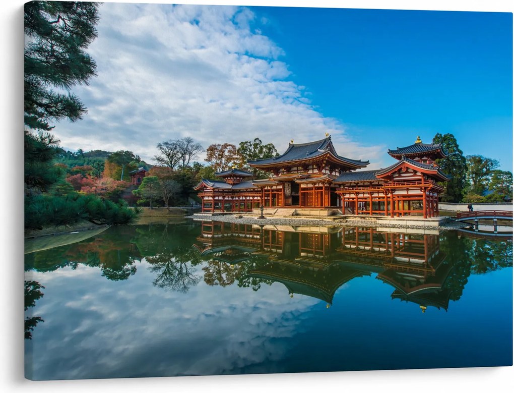 Tablou - Templul Byodo-in, Japonia (70x50 cm)