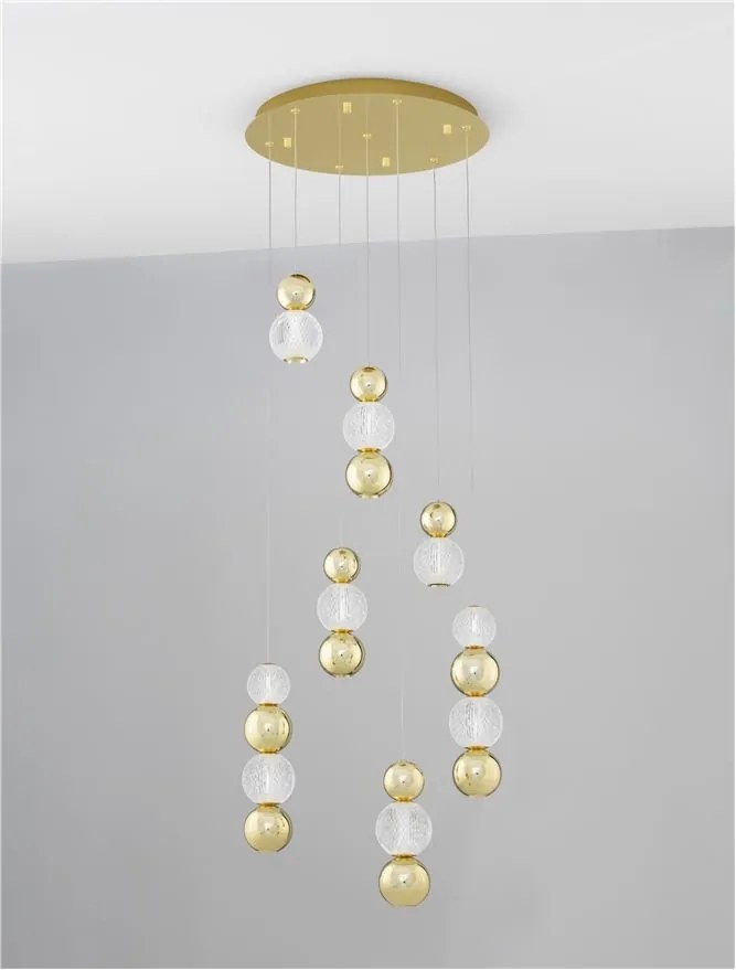 Lustra moderna cu 7 pendule LED design elegant BRILLE