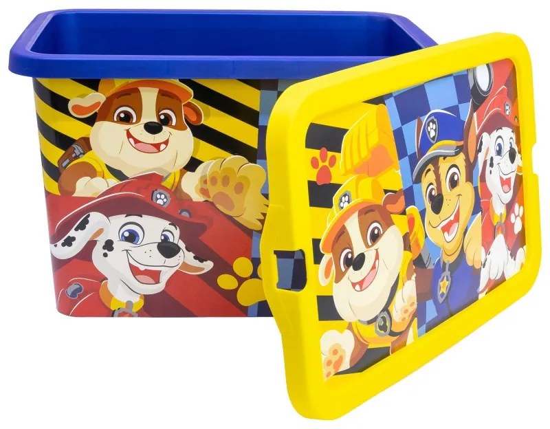 Patrula Cățelușilor Rescue Pups cutie de depozitare din plastic 7 L