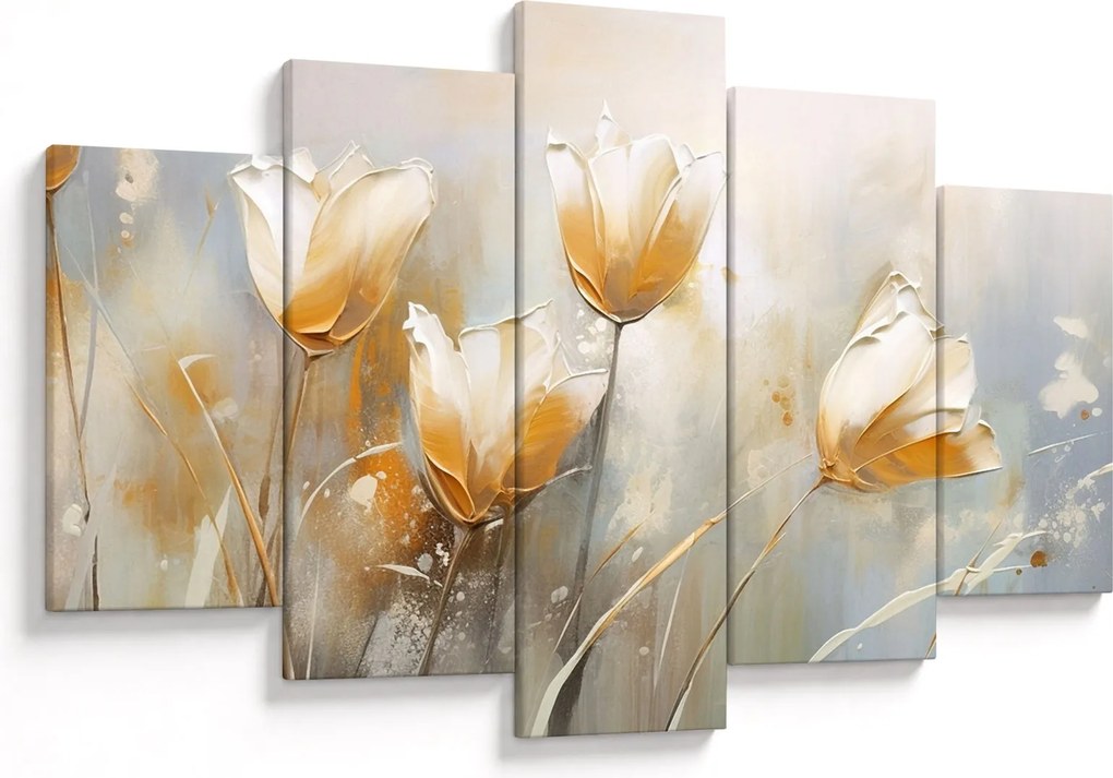 Tablou - Pictura de lalele (150x105 cm)