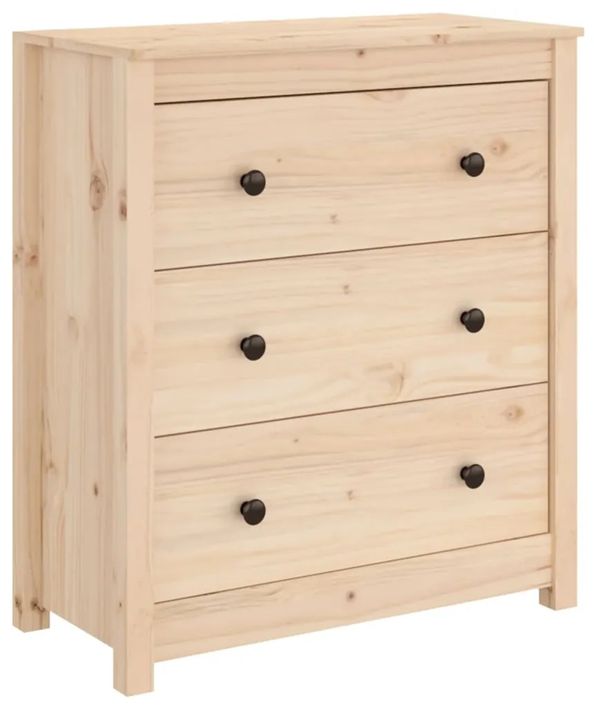 813734 vidaXL Servantă, 70x35x80 cm, lemn masiv de pin