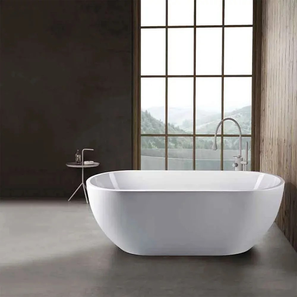 Cada freestanding Florida Aura 180x85 cm finisaj alb lucios