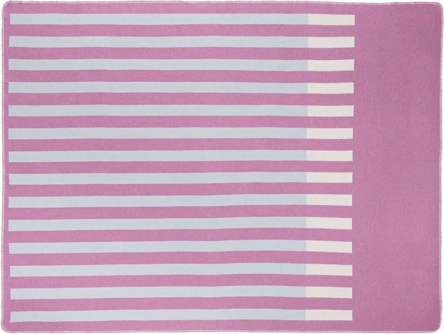 Pătură roz 160x200 cm Onu – noo.ma