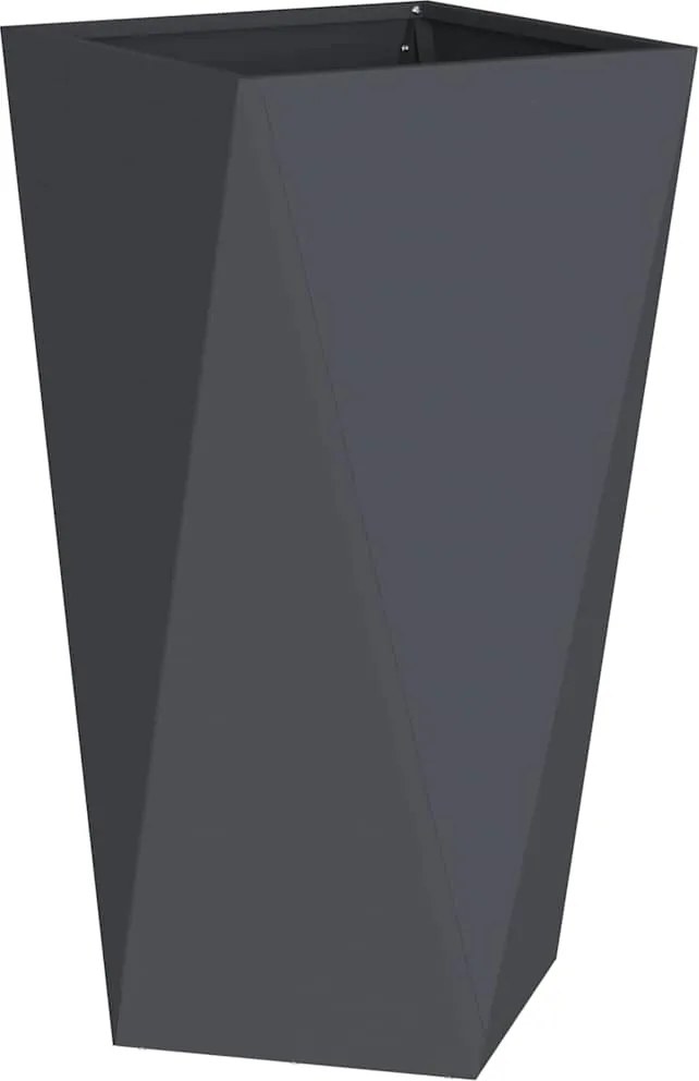 vidaXL Jardinieră Antracit 40 x 40 x 75 cm Oțel