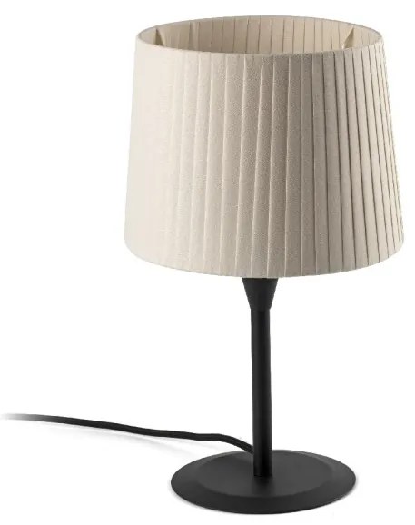 Veioza / Lampa de masa moderna design elegant SAMBA mini negru/bej 64317-35