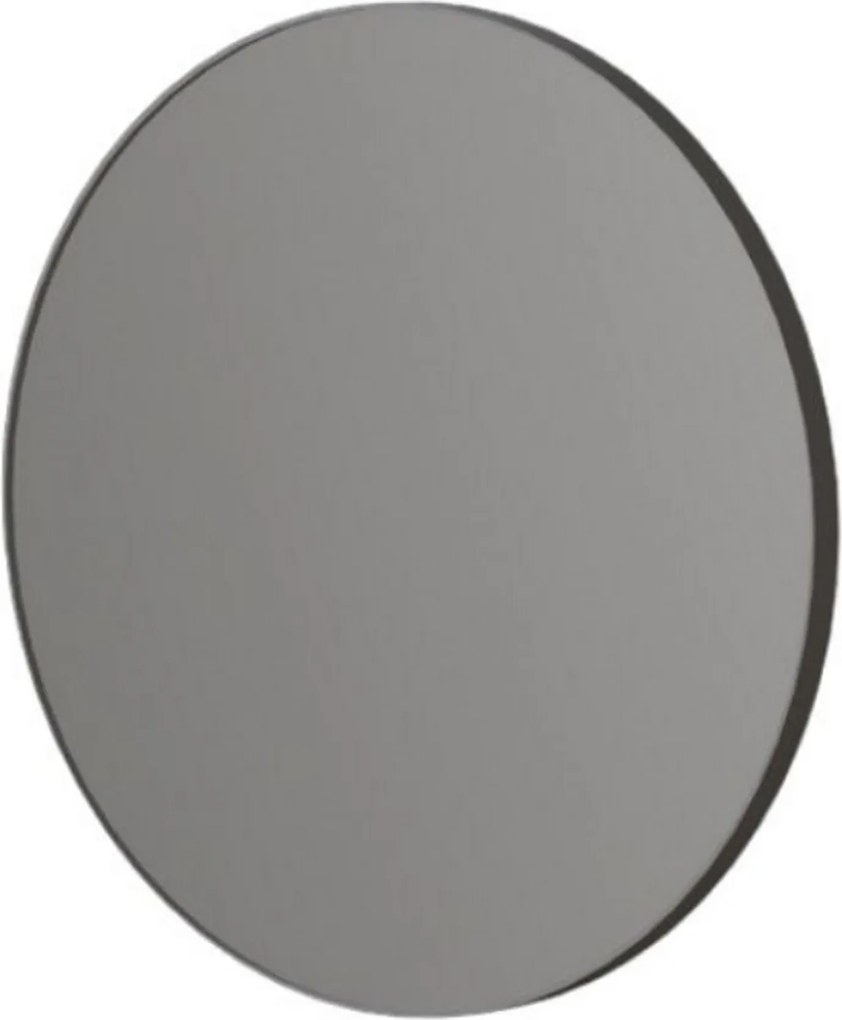 Oglinda rotunda perete DOMINICA, stejar, PAL laminat, 80x80 cm